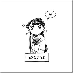 Komi Can't Communicate Posters and Art